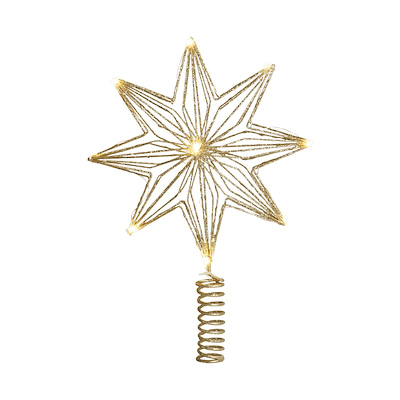 Sirius Chloe LED juletræsstjerne 23x32 cm