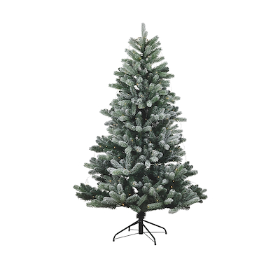 Sirius Anton juletræ med sne 312 LED H2,4 meter