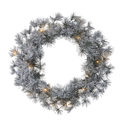 Sirius Alfi grankrans Ø45cm 15 LED lys hvid