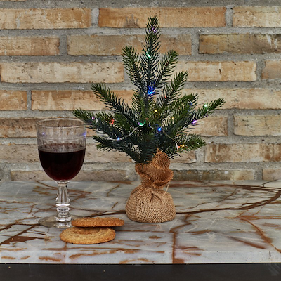 Sirius Bella juletræ multifarvet H30 cm