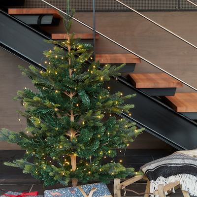 Sirius Axel juletræ med LED knirke H1,5 meter