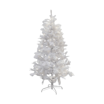 Sirius Snowy juletræ med lys H 1,5 meter