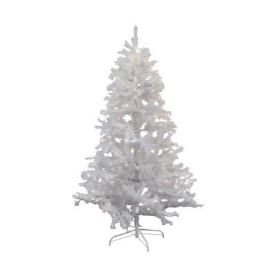 Sirius Snowy juletræ med lys H 1,8 meter