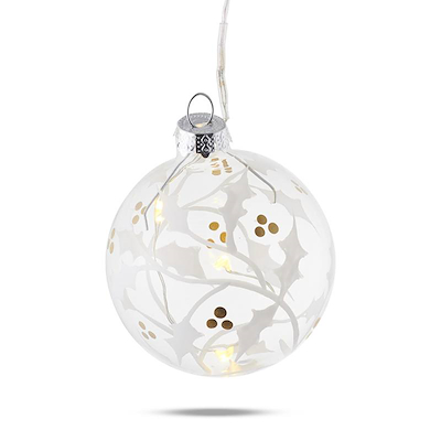 Sirius Eva julekugle 2020 hvid