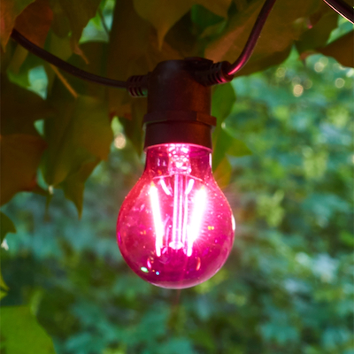 Sirius Tobias LED pære lilla E27 ude & inde