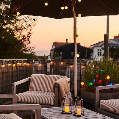 Sirius Lucas LED solar lyskæde ude & inde mat 3 meter