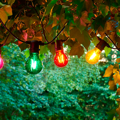 Sirius Lucas Solar lyskæde ude & inde startsæt multifarvet