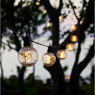 Sirius Luke LED lyskæde ude & inde klar 5 meter