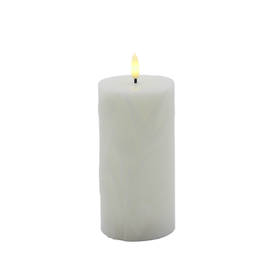 Sirius Tulisa LED bloklys creme Ø 7,8 cm H 15 cm