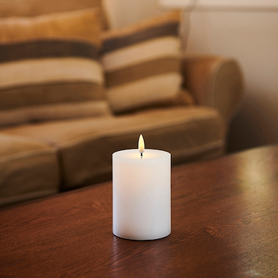 Sirius Sille LED bloklys hvid 10 cm