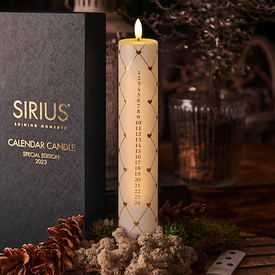 Sirius Sille kalenderlys 29 cm 2023