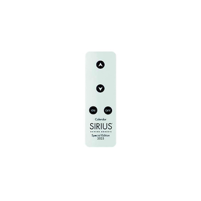 Sirius Sille kalenderlys 2025 hvid H 28,9 cm