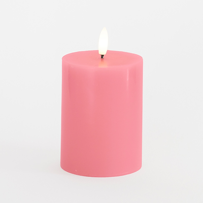 Sirius Sille LED-bloklys old rose Ø7.5x10 cm