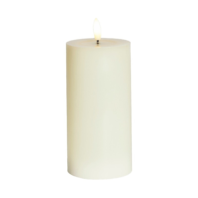 Sirius Sille Lak LED bloklys creme H 15 cm