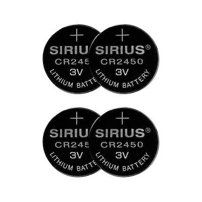 Sirius Decopower CR2450, 4 stk.