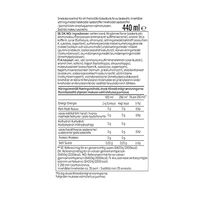 SodaStream smagskoncentrat Pepsi Max Lime 440 ml