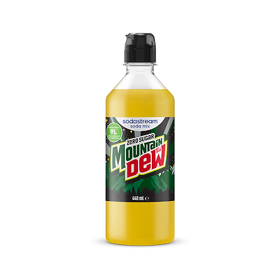 SodaStream Mountain Dew Zero smagskoncentrat 440 ml.