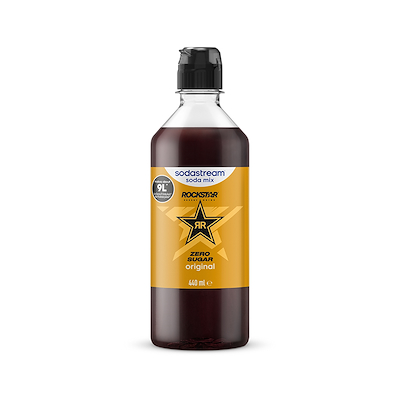 SodaStream Rockstar Original Zero smagskoncentrat 440 ml.