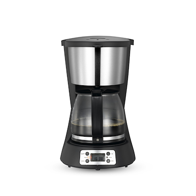 Exido kaffemaskine sort 1,5 liter