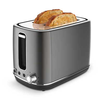 Witt Classic brødrister grå