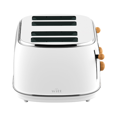 Witt Premium 4-slice Toaster hvid 1500 watt