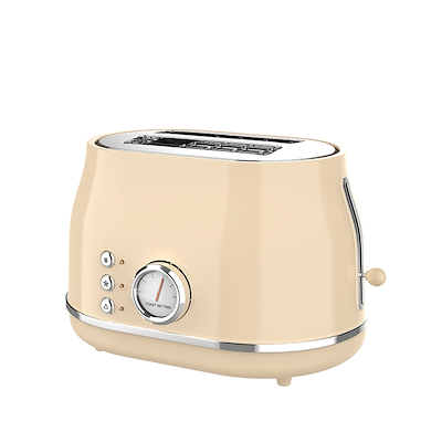 Witt Premium Retro brødrister creme 800-1000 watt