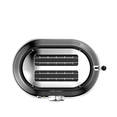 Witt Premium Retro brødrister sort