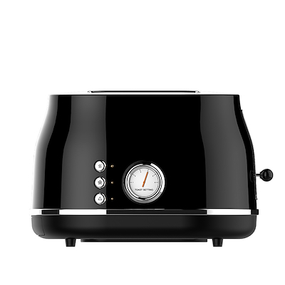 Witt Premium Retro brødrister sort