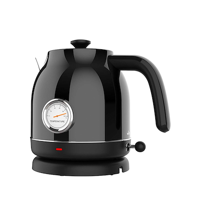 Witt Premium Retro kedel sort 1,5 liter 2400 watt