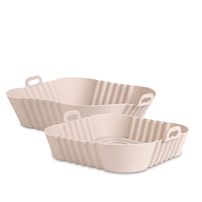 Airfryer silikoneforme 2 stk. firkantet