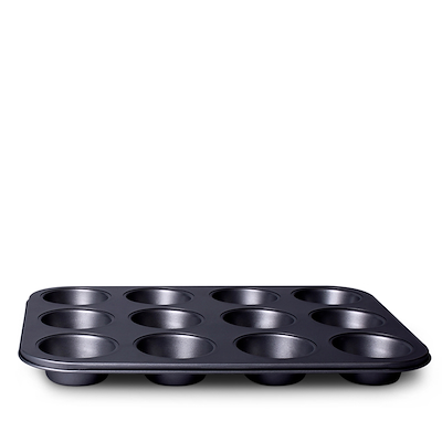 Aldente muffinform mørkegrå 35x26,5 cm