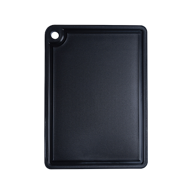 Aldente skærebræt sort plast 27x19 cm