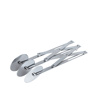 Aldente dejspore stål med 3 hjul