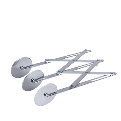 Aldente dejspore stål med 3 hjul