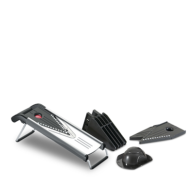 Aldente mandolinjern stål + 5 snitteplader