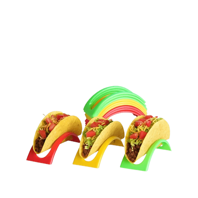 Tacoholder multifarvet 12 stk.