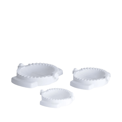Dumplingforme hvid 3 stk.