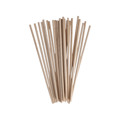 Spisepinde bambus 12 sæt