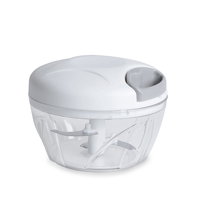 Aldente minihakker hvid plast