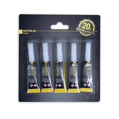 Superlim 5 stk.