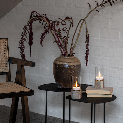 Uyuni Lighting LED fyrfadslys hvid H2 cm D6,1 cm