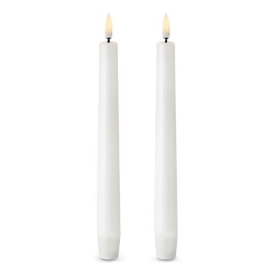 Uyuni Lighting LED stagelys 2 stk. hvid H20 cm