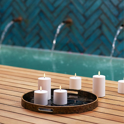 Uyuni Lighting Outdoor LED bloklys hvid H7,8 cm