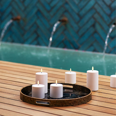 Uyuni Lighting Outdoor LED bloklys hvid H7,8 cm