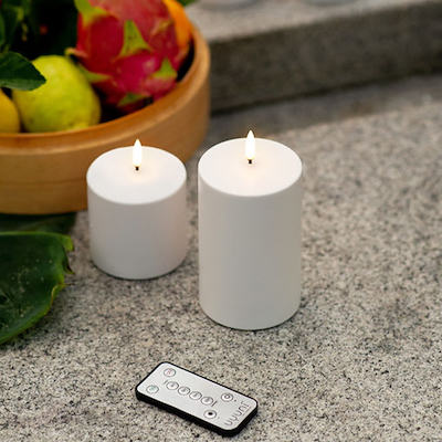 Uyuni Lighting Outdoor LED bloklys hvid H7,8 cm