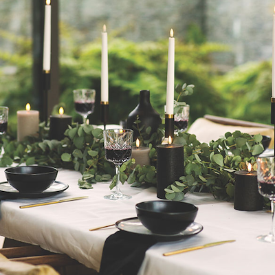 Uyuni Lighting LED bloklys Ø7,8 x H15 cm sandstone