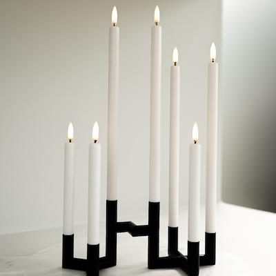 Uyuni Lighting LED mini taper lys hvid H13,8 cm