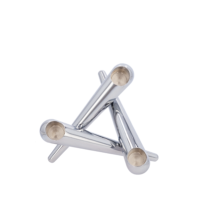 Uyuni Lighting Bonfire lysestage chrome 14,6 cm