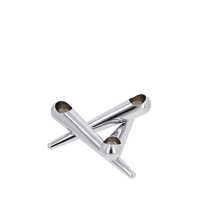 Uyuni Lighting Bonfire lysestage chrome 14,6 cm