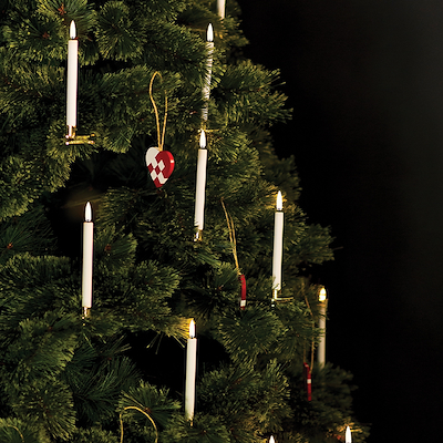 Uyuni Lighting clips guld til juletræslys 6 stk. H13 cm